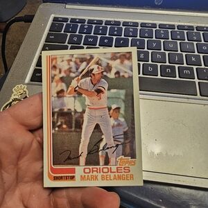 Mark Belanger baseball card